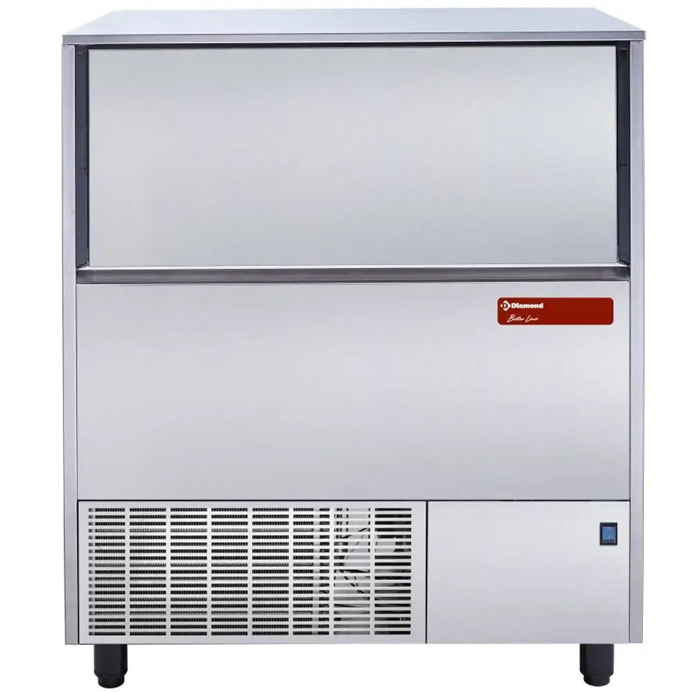 Diamond Ijsblokjesmachine | Holle Blokjes (20g) | 122kg/24u | Bunker 50kg | Luchtgekoeld | 843x557x984/1145(h)mm
