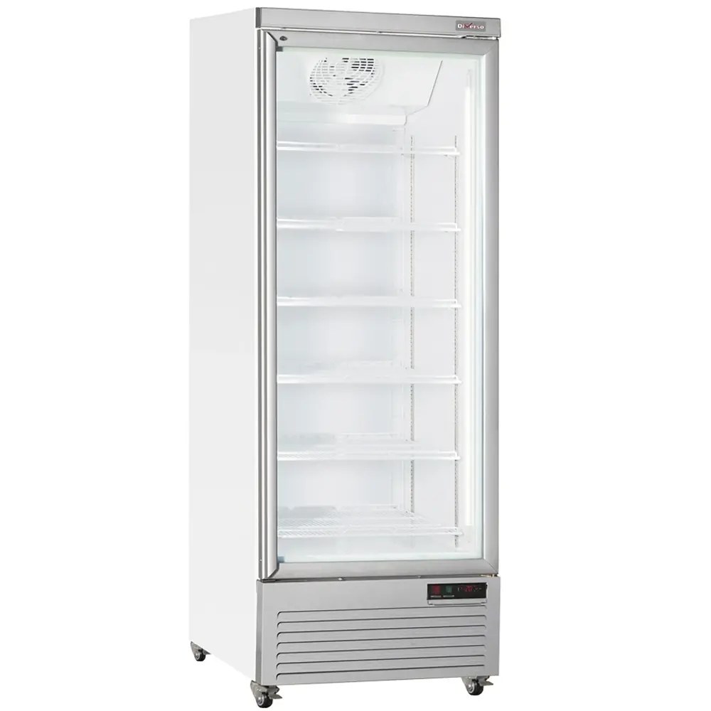 Diverso by Diamond Koelkast | 615l | Zwart | +1°c/+10°c | Geforceerd | Wielen (geremd) | 750x740x2040(h)mm