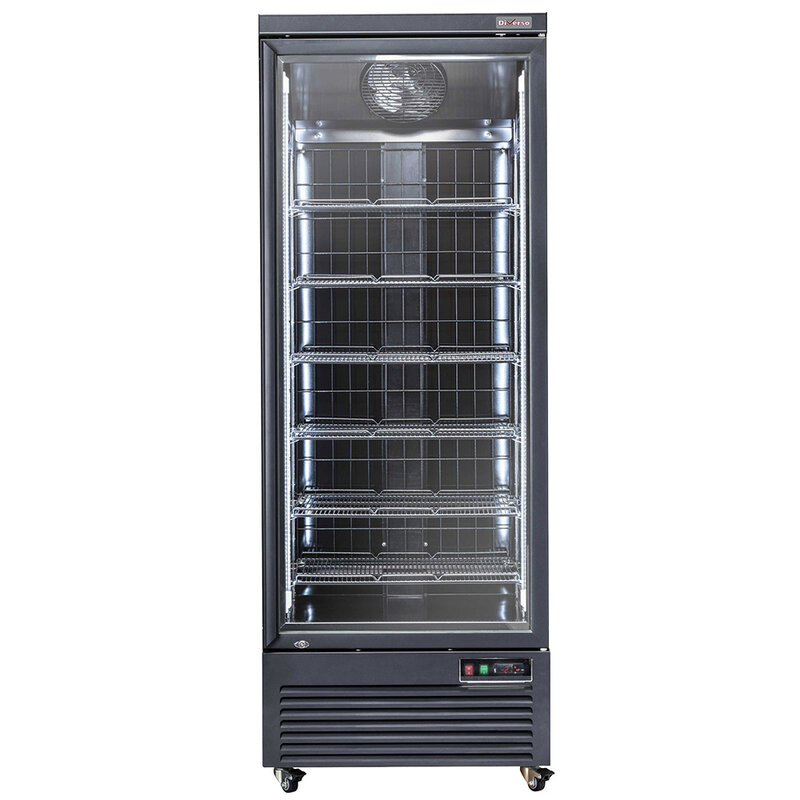 Diverso by Diamond Koelkast | 615l | Zwart | +1°c/+10°c | Geforceerd | Wielen (geremd) | 750x740x2040(h)mm