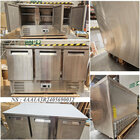 Diamond Potenset | Diamond Opzetkoelvitrines 1/3 GN | Rvs | 4 Poten | 160-230(h)mm