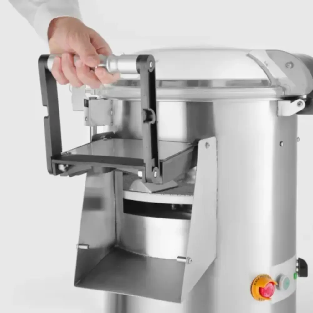 Hendi Aardappelschilmachine | 240-360kg/u | Lading 18kg | 1.1kw (230v) | 622x540x997(h)mm