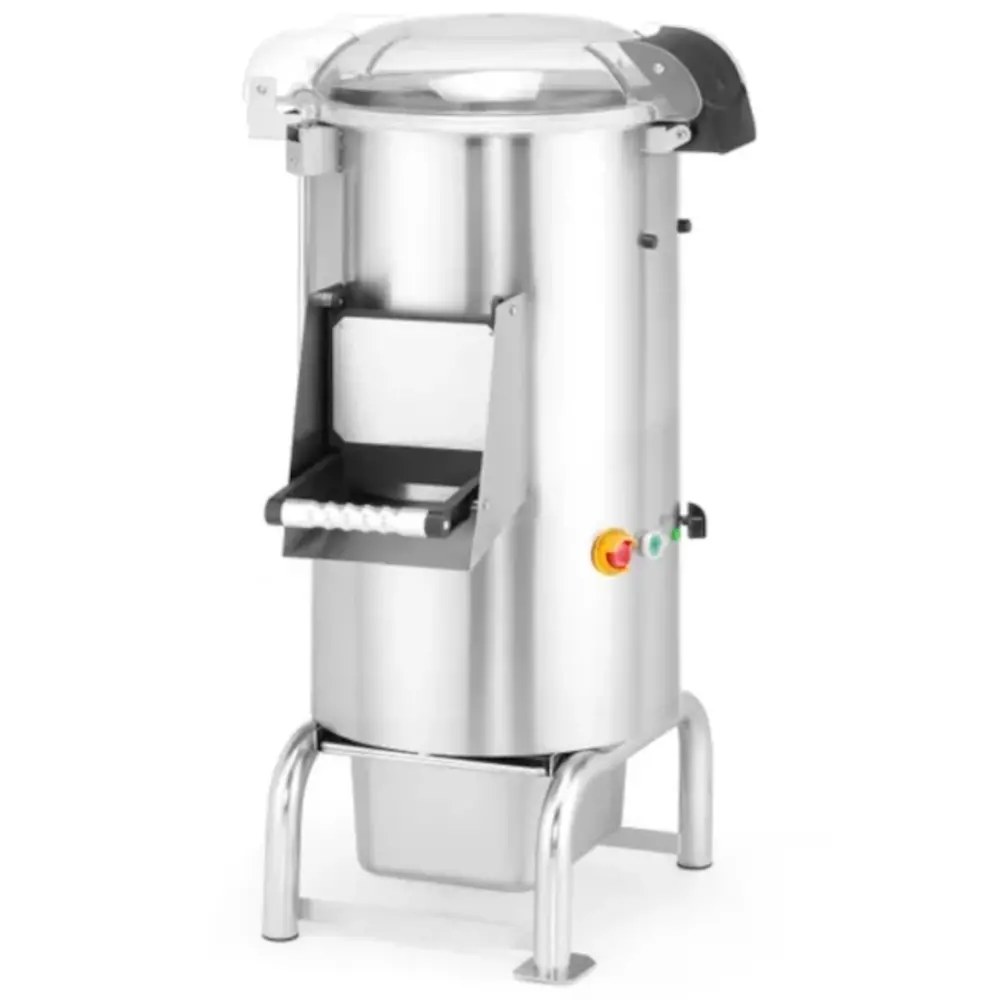Hendi Aardappelschilmachine | 240-360kg/u | Lading 18kg | 1.1kw (230v) | 622x540x997(h)mm