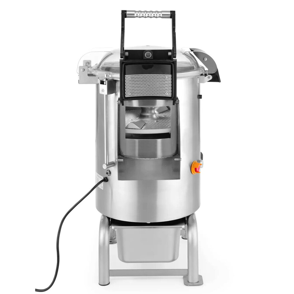 Hendi Aardappelschilmachine | Kitchenline | 140-200kg/u | Lading 10kg | 0.75kw (230v) | 540x622x857(h)mm