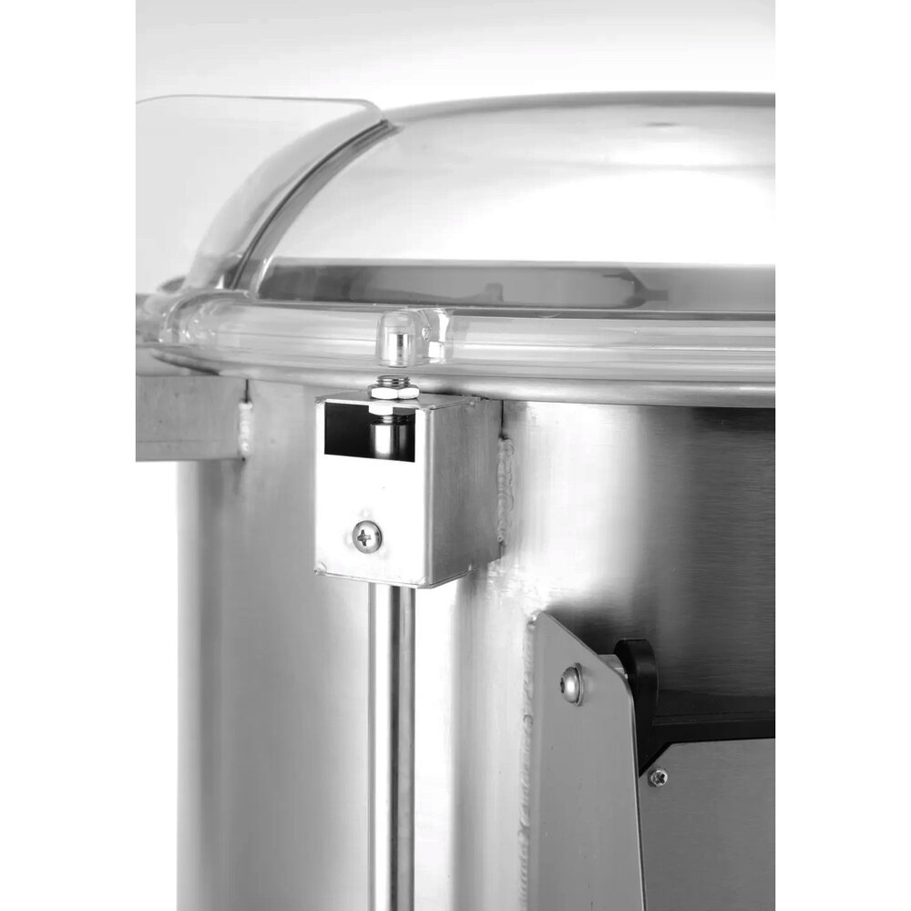 Hendi Aardappelschilmachine | Kitchenline | 70-100kg/u | Lading 5kg | 0.55kw (230v) | 540x622x802(h)mm