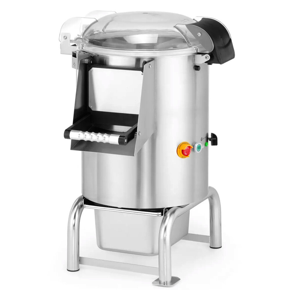 Hendi Aardappelschilmachine | Kitchenline | 70-100kg/u | Lading 5kg | 0.55kw (230v) | 540x622x802(h)mm