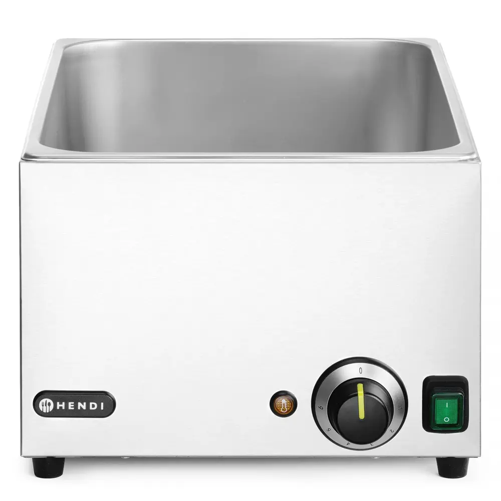 Hendi Bain-marie | Ranger | Elektrisch | 1/1 GN | 30°c/85°c | 1kw (230v) | 332x590x241(h)mm