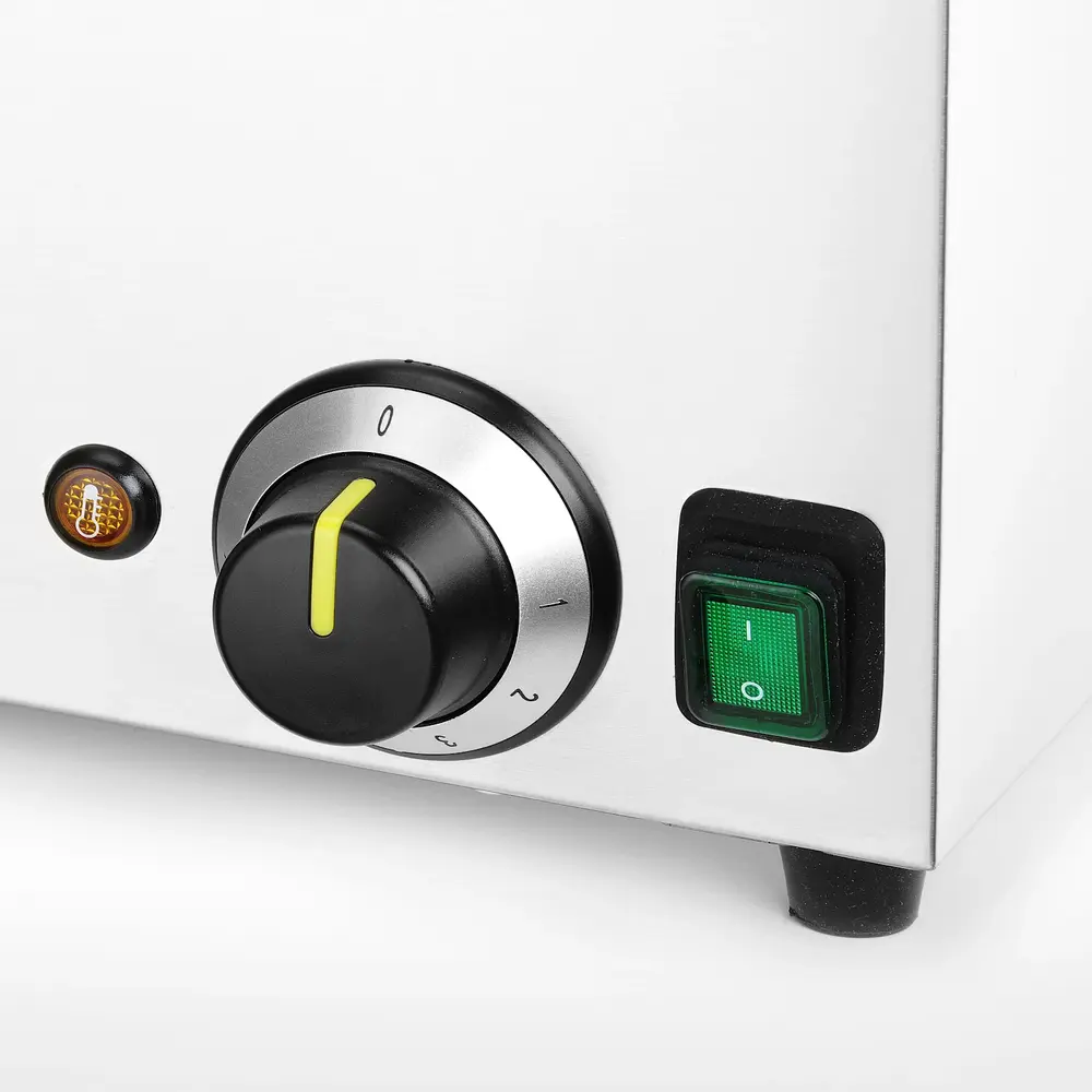 Hendi Bain-marie | Ranger | Elektrisch | 1/1 GN | 30°c/85°c | 1kw (230v) | Incl. Gn-bakken | 332x590x242(h)mm