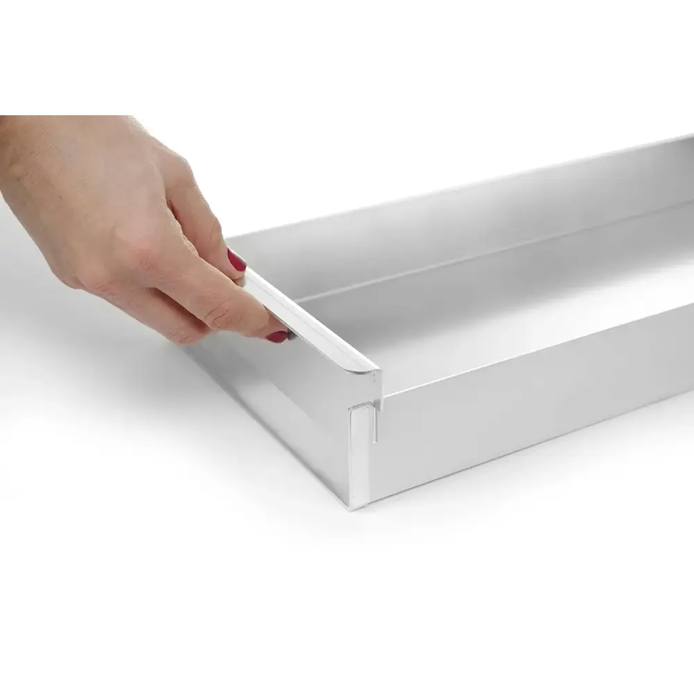 Hendi Bakvorm | Aluminium | Afneembaar Zijpaneel | 580x200x50(h)mm
