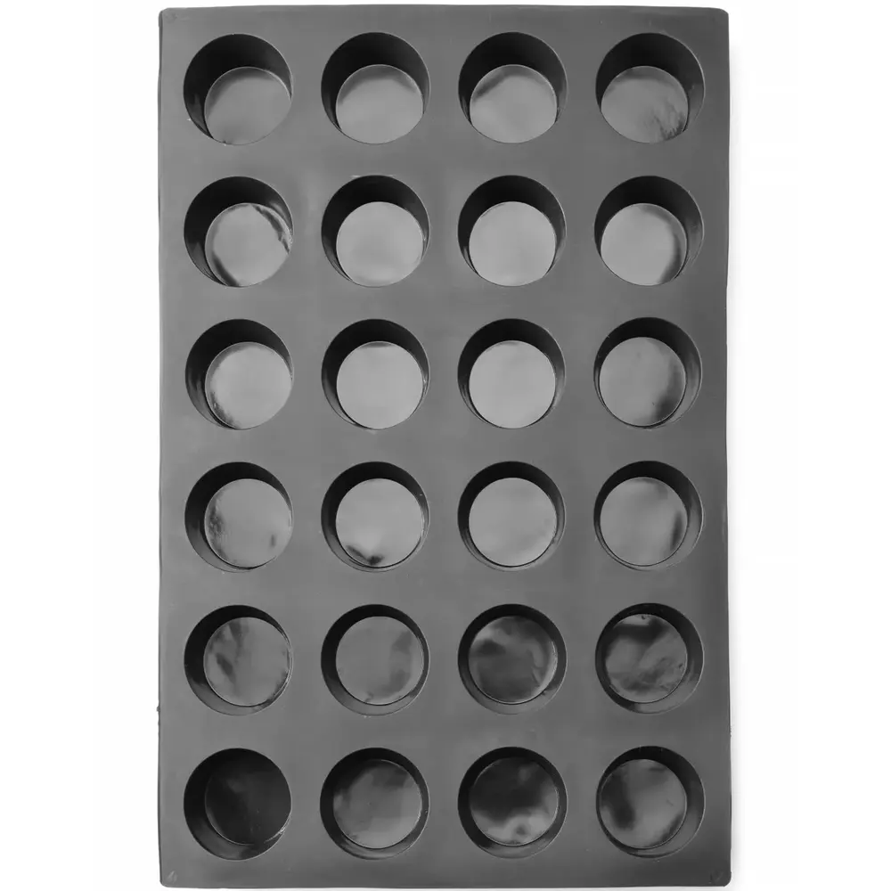 Hendi Bakvorm | Siliconen | Cap. 24 Muffins | 570x375x40(h)mm