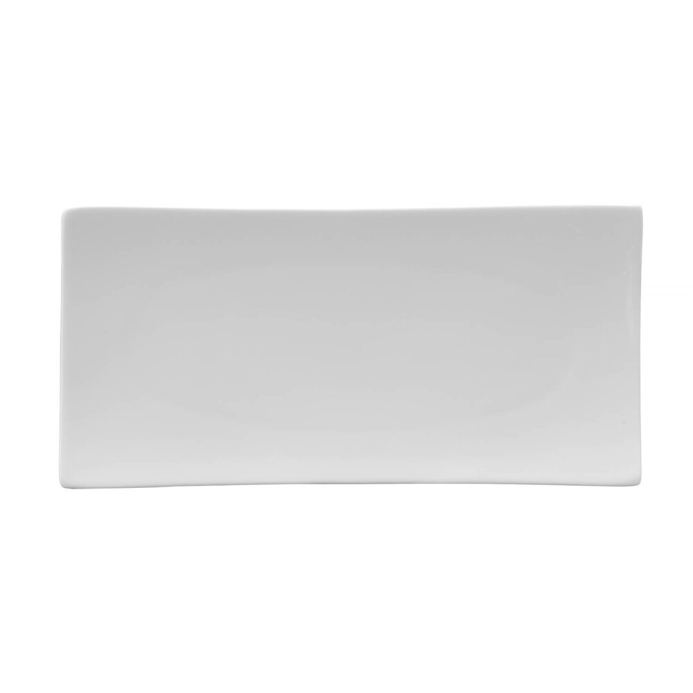 Hendi Borden | Porselein | Wit | 6 Stuks | 218x105x23(h)mm