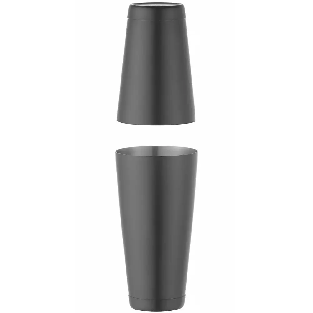 Hendi Boston Shaker | Barup | Rvs | Zwart | 0.8l | ø90x303(h)mm