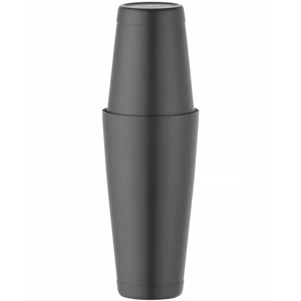 Hendi Boston Shaker | Barup | Rvs | Zwart | 0.8l | ø90x303(h)mm