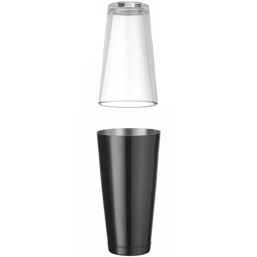 Hendi Boston Shaker Beker | Barup | Rvs | Zwart | 0.8l