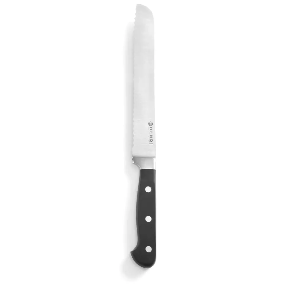 Hendi Broodmes | Kitchenline | Rvs | Zwart | Lengte 335mm