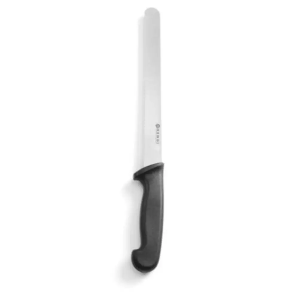 Hendi Broodmes | Rvs | Zwart (universeel) | Haccp | Lengte 380mm