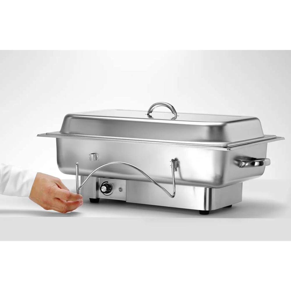 Hendi Chafing Dish | Pollina | Elektrisch | ≤ 85°c | 0.85kw (230v) | 1/1 GN (9l) | 615x355x280(h)mm