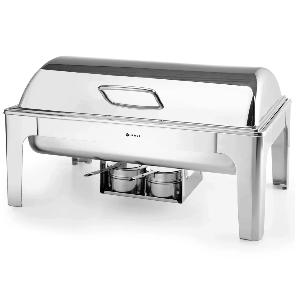 Hendi Chafing Dish | Profiline | Rvs | 1/1 GN (9l) | 570x405x320(h)mm