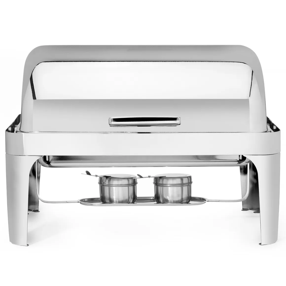 Hendi Chafing Dish | Profiline | Rvs | 1/1 GN (9l) | Rolltop Deksel | 660x490x460(h)mm