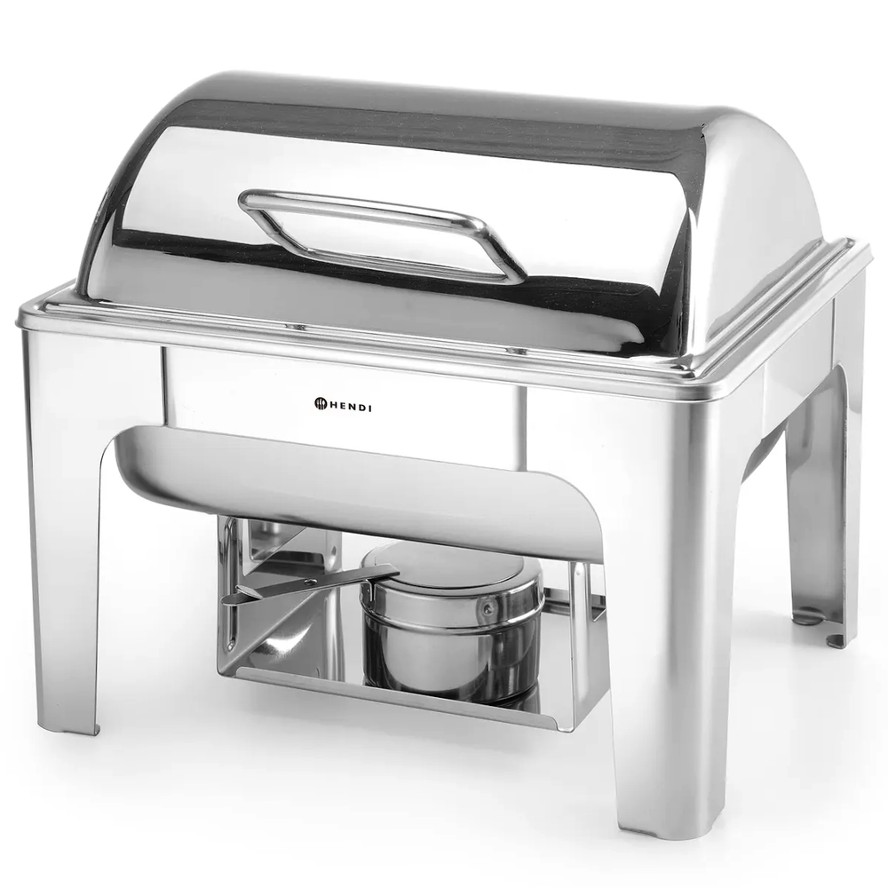 Hendi Chafing Dish | Profiline | Rvs | 1/2 GN (4l) | 365x345x345(h)mm