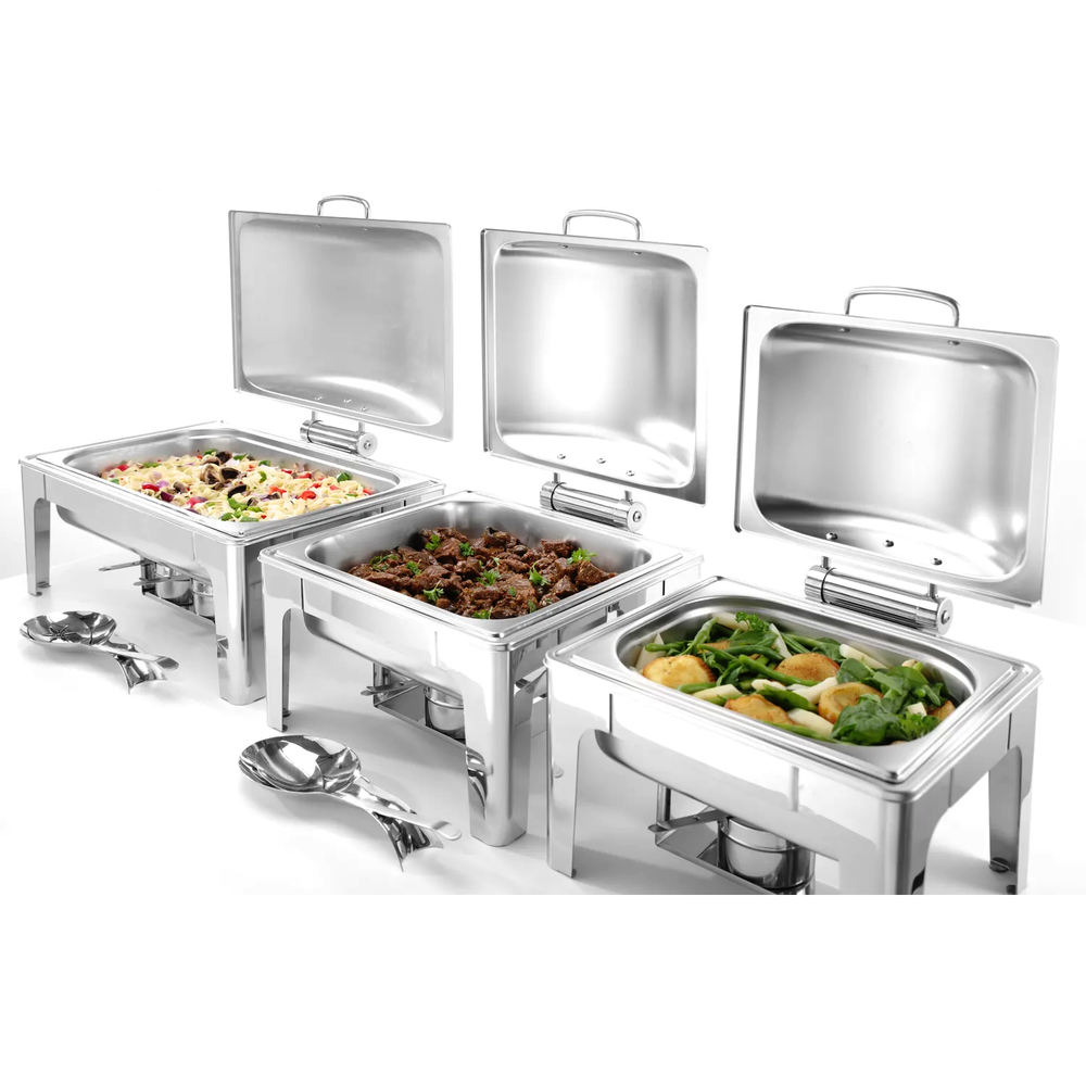 Hendi Chafing Dish | Profiline | Rvs | 2/3 GN (6l) | 395x430x290(h)mm