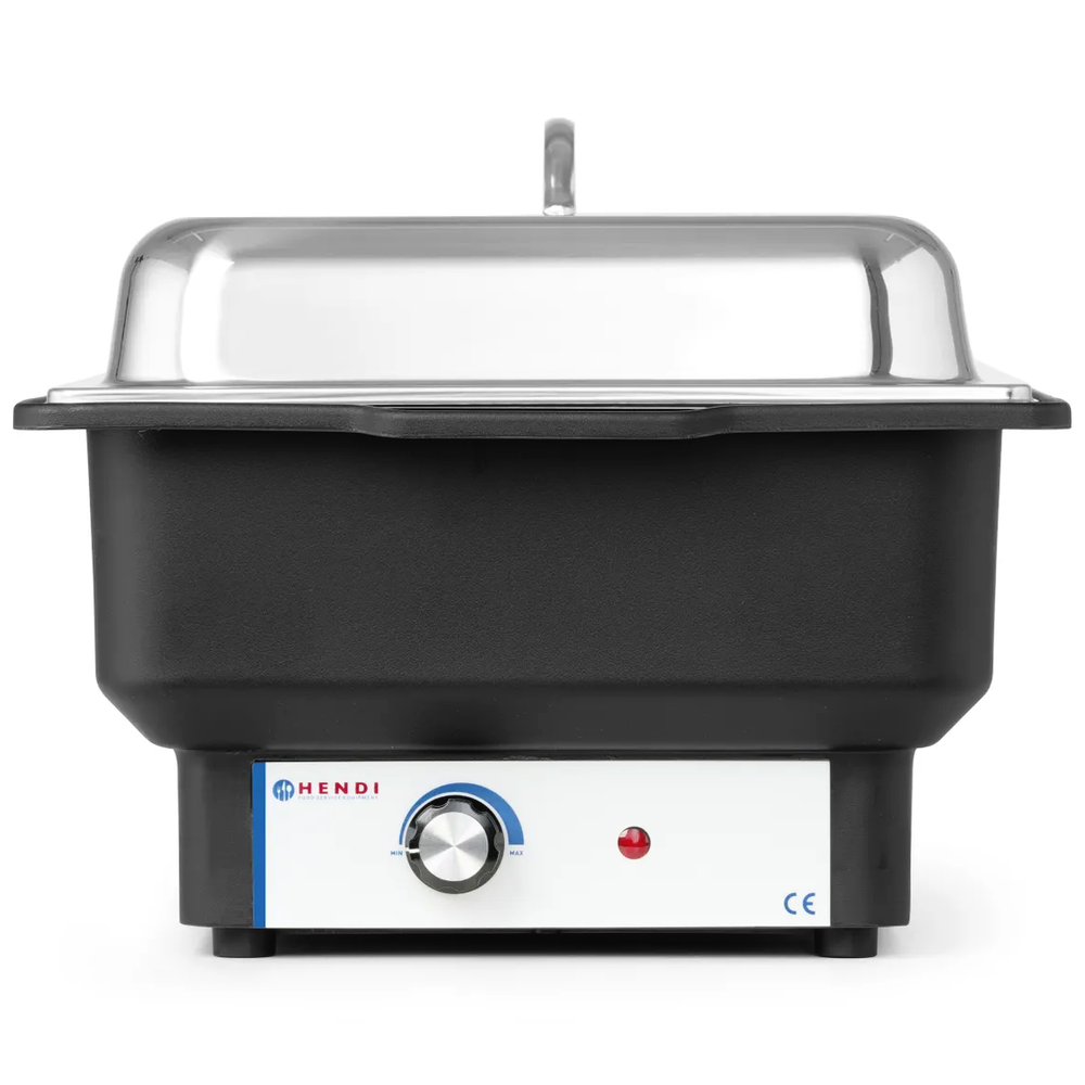 Hendi Chafing Dish | Tellano | Elektrisch | ≤ 85°c | 0.9kw (230v) | 1/1 GN (9l) | 573x348x248(h)mm
