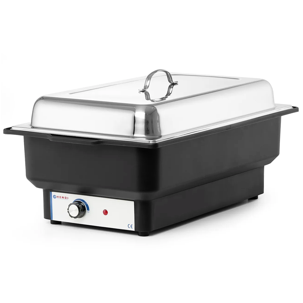 Hendi Chafing Dish | Tellano | Elektrisch | ≤ 85°c | 0.9kw (230v) | 1/1 GN (9l) | 573x348x248(h)mm