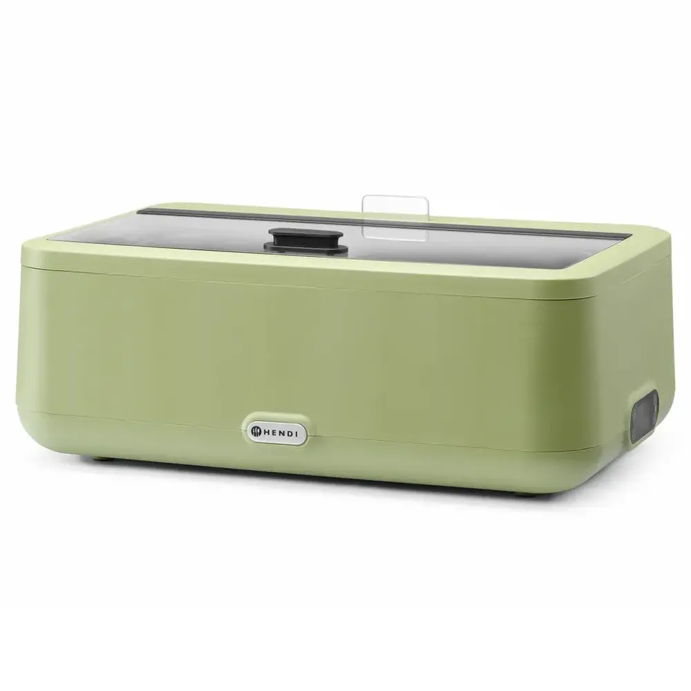 Hendi Chafing Dish | Uniq (design by Bronwasser) | Elektrisch | 35°c/85°c | 0.7kw (230v) | 1/1 GN | 607x402x250(h)mm