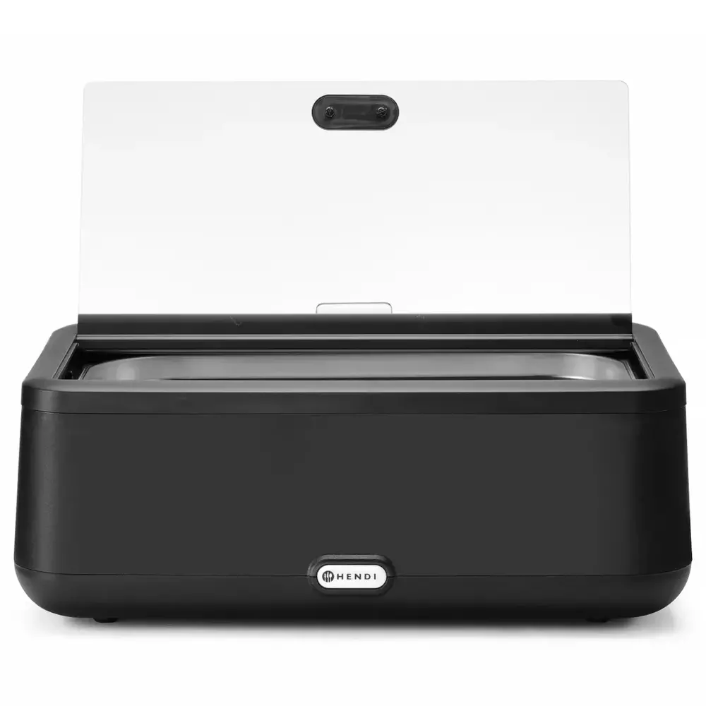 Hendi Chafing Dish | Uniq (design by Bronwasser) | Elektrisch | 35°c/85°c | 0.7kw (230v) | 1/1 GN | 607x402x250(h)mm