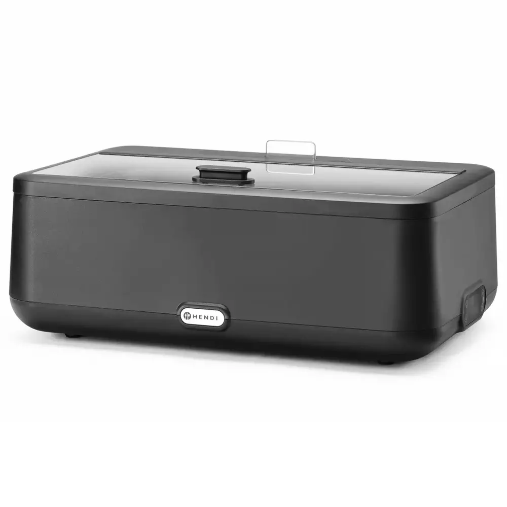 Hendi Chafing Dish | Uniq (design by Bronwasser) | Elektrisch | 35°c/85°c | 0.7kw (230v) | 1/1 GN | 607x402x250(h)mm