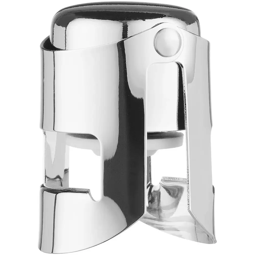 Hendi Champagnestopper | Barup | Rvs/siliconen | 41x38x60(h)mm