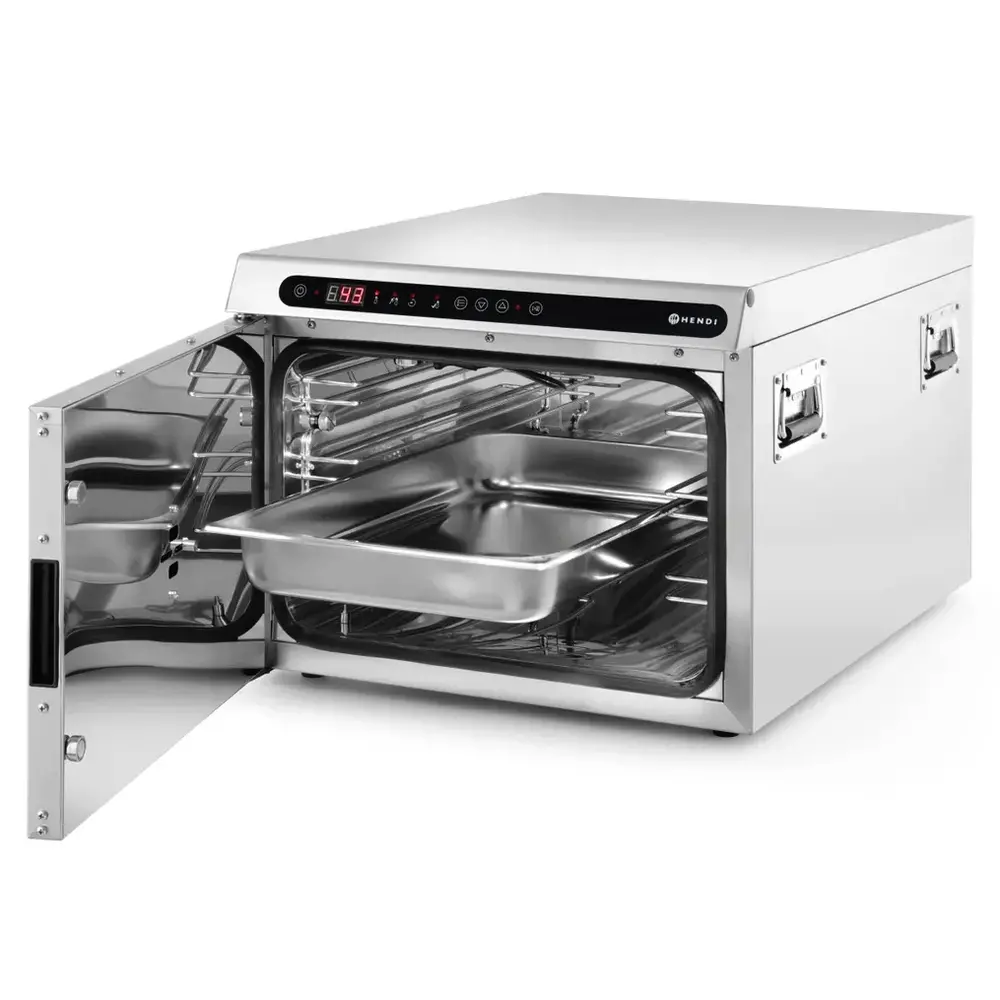 Hendi Cook&hold Oven | 3 Niveaus (en/gn) | 1°c/120°c | 1.2kw (230v) | 495x690x415(h)mm