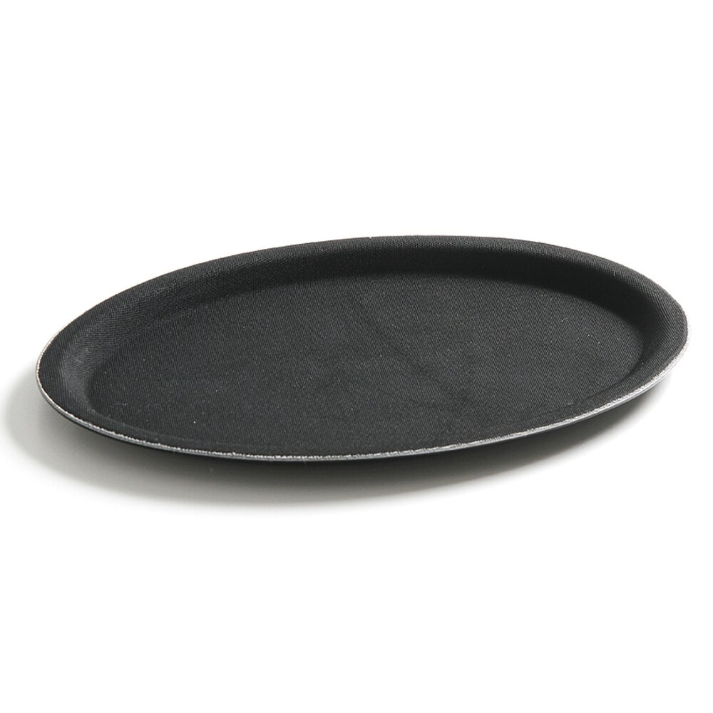 Hendi Dienblad | Glasvezel | Zwart | Antislip | Stapelbaar | 265x200mm