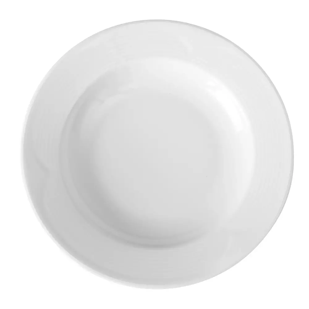 Hendi Diepe Borden | Saturn | Porselein | Wit | 12 Stuks | ø220mm