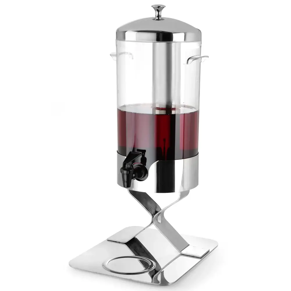 Hendi Drankendispenser | Rvs | 1x 5L | Passief Koelbaar | 280x220x510(h)mm