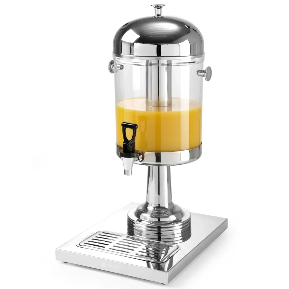 Hendi Drankendispenser | Rvs | 1x 8L | Passief Koelbaar | 265x350x580(h)mm