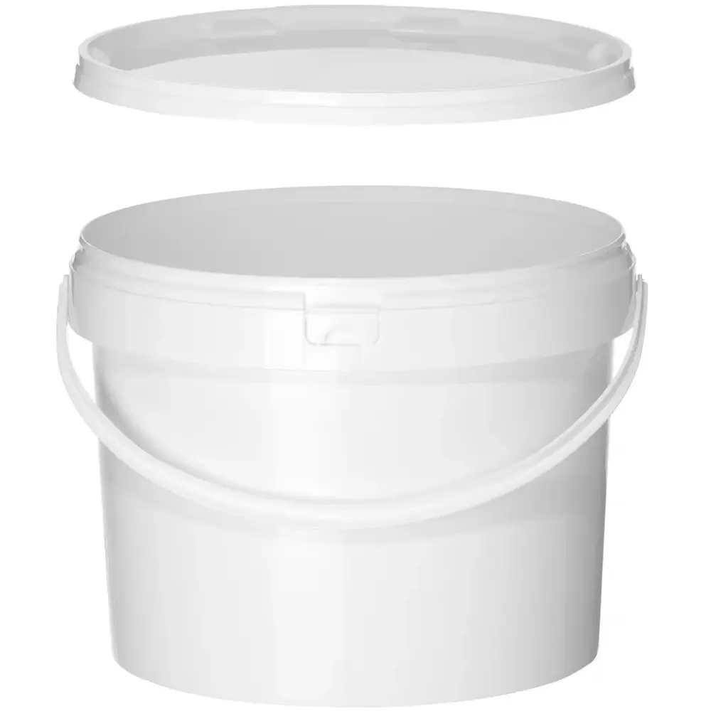 Hendi Emmer | Kunststof | Wit | 11.5l | Met Deksel | ø300x230(h)mm
