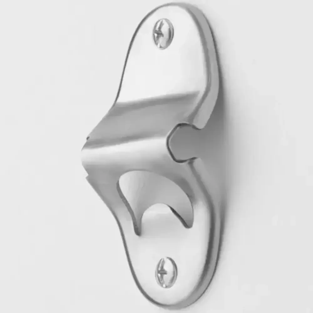 Hendi Flesopener | Barup | Rvs | Wandmodel | 105x50x25(h)mm