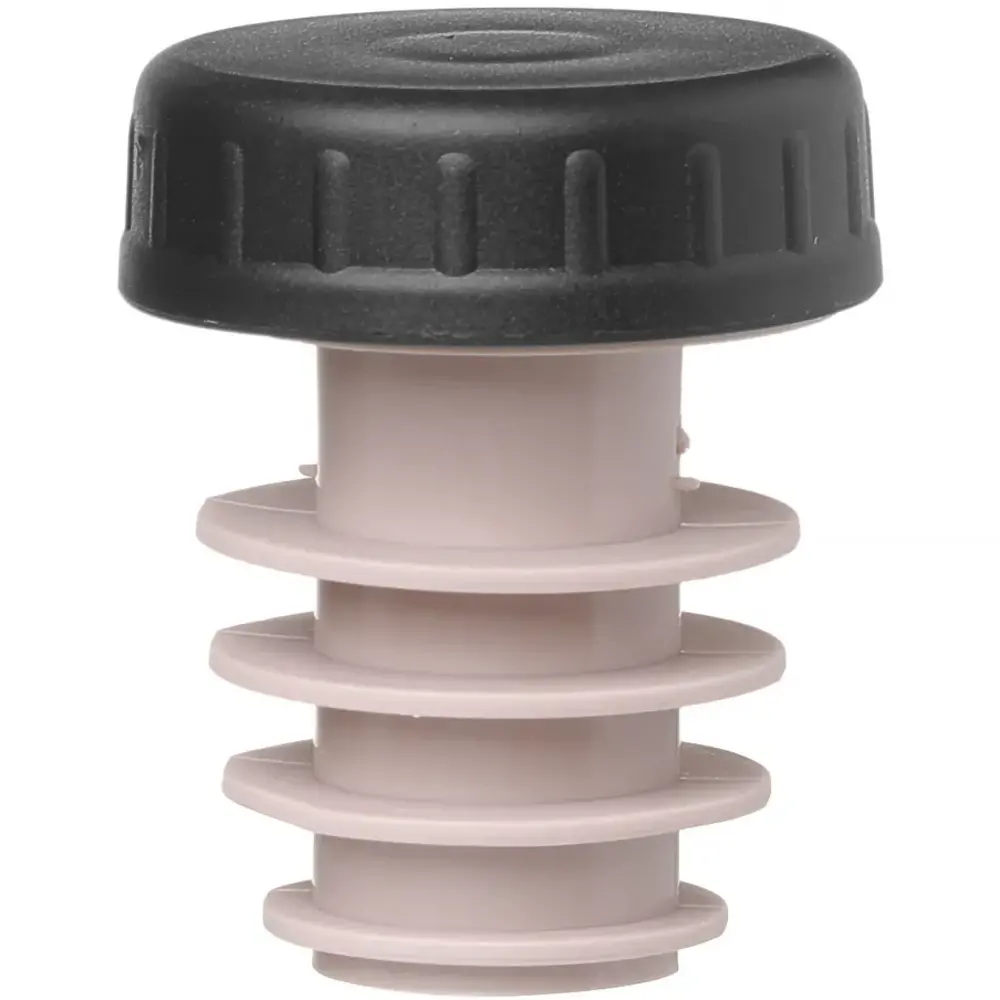 Hendi Flesstoppers | Barup | Kunststof | Zwart | Dop | 6 Stuks
