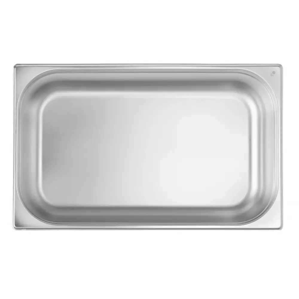Hendi Gn-bak | Budgetline | Rvs | 1/1 GN | Hoogte 100mm | 530x325x100(h)mm
