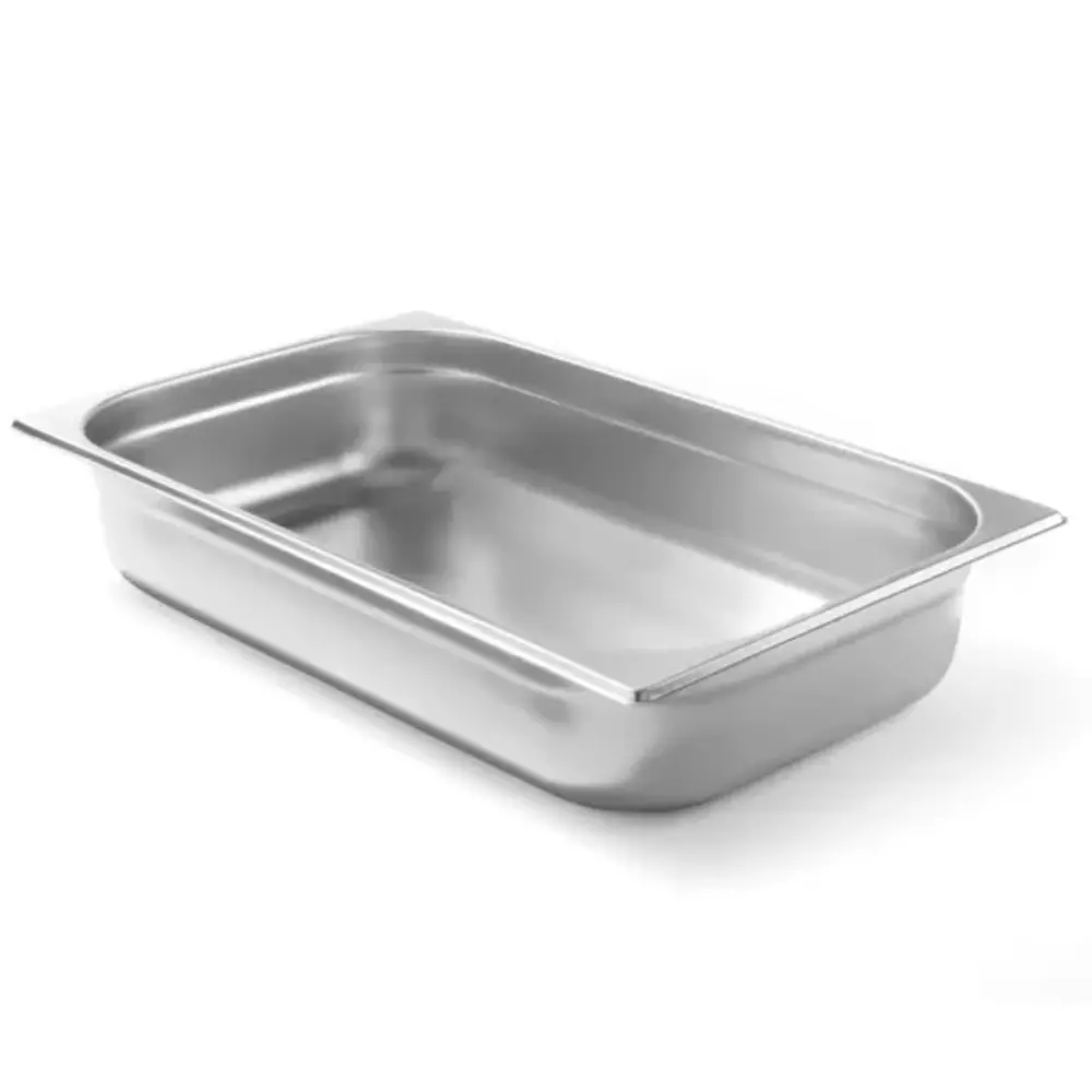 Hendi Gn-bak | Budgetline | Rvs | 1/1 GN | Hoogte 100mm | 530x325x100(h)mm