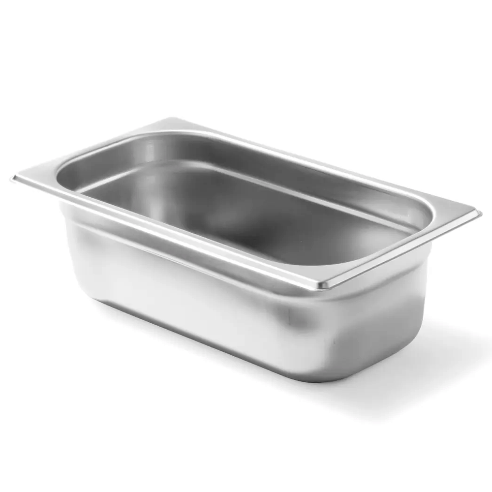 Hendi Gn-bak | Budgetline | Rvs | 1/3 GN | Hoogte 40mm | 325x176x40(h)mm