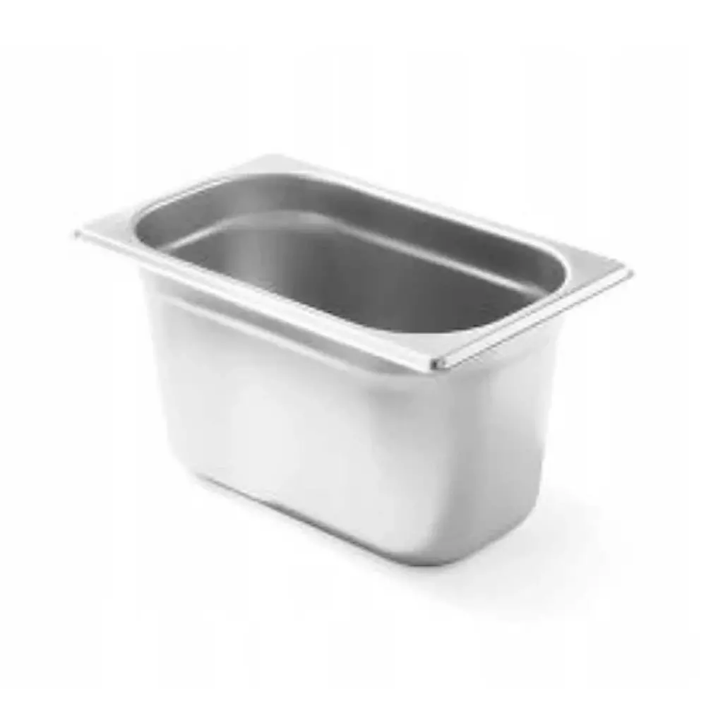 Hendi Gn-bak | Budgetline | Rvs | 1/4 GN | Hoogte 150mm | 265x162x150(h)mm