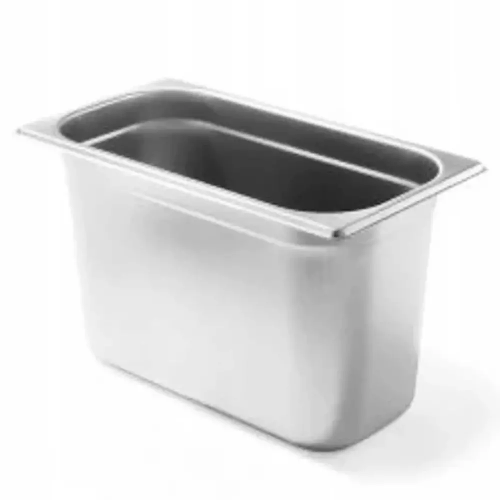 Hendi Gn-bak | Budgetline | Rvs | 1/4 GN | Hoogte 200mm | 265x162x200(h)mm