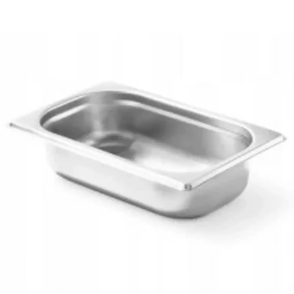 Hendi Gn-bak | Budgetline | Rvs | 1/4 GN | Hoogte 65mm | 265x162x65(h)mm