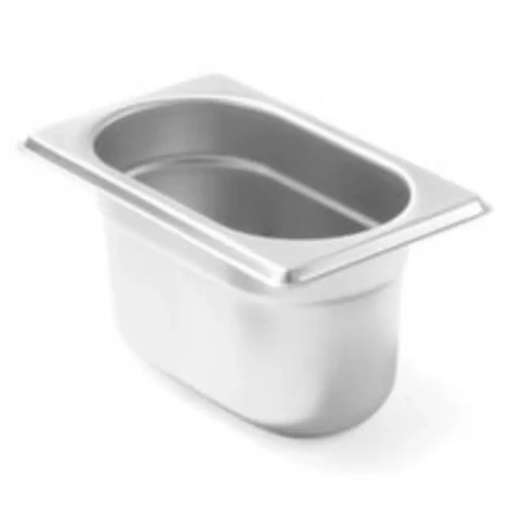 Hendi Gn-bak | Budgetline | Rvs | 1/9 GN | Hoogte 65mm | 176x108x65(h)mm