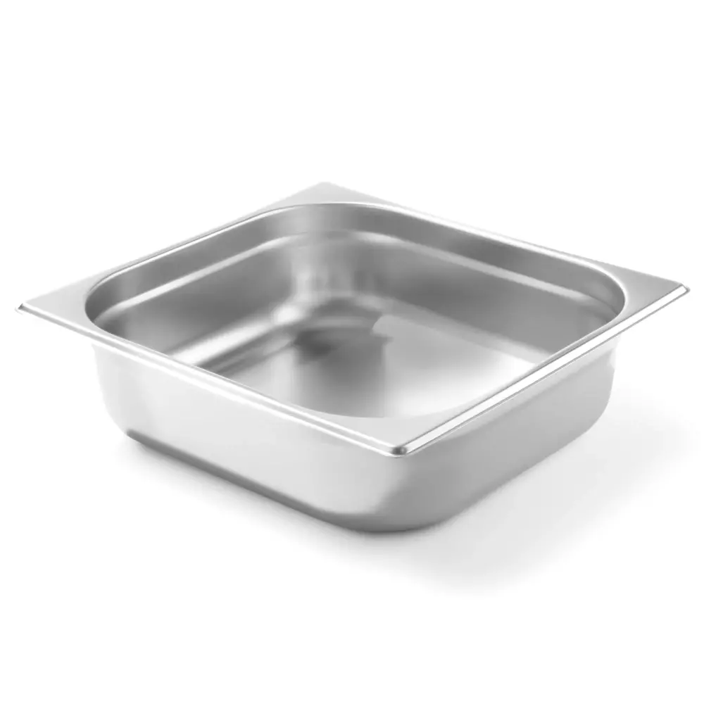 Hendi Gn-bak | Budgetline | Rvs | 2/3 GN | Hoogte 100mm | 354x325x100(h)mm