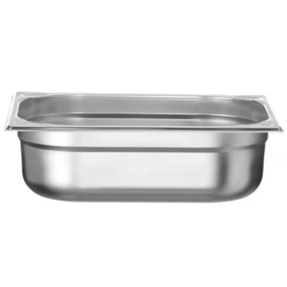 Hendi Gn-bak | Kitchenline | Rvs | 1/2 GN | Hoogte 100mm | 325x265x100(h)mm