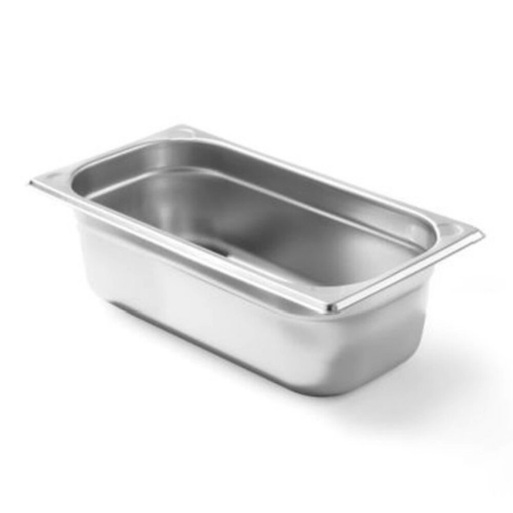 Hendi Gn-bak | Kitchenline | Rvs | 1/3 GN | Hoogte 100mm | 325x176x100(h)mm