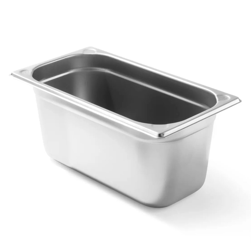 Hendi Gn-bak | Kitchenline | Rvs | 1/3 GN | Hoogte 150mm | 325x176x150(h)mm