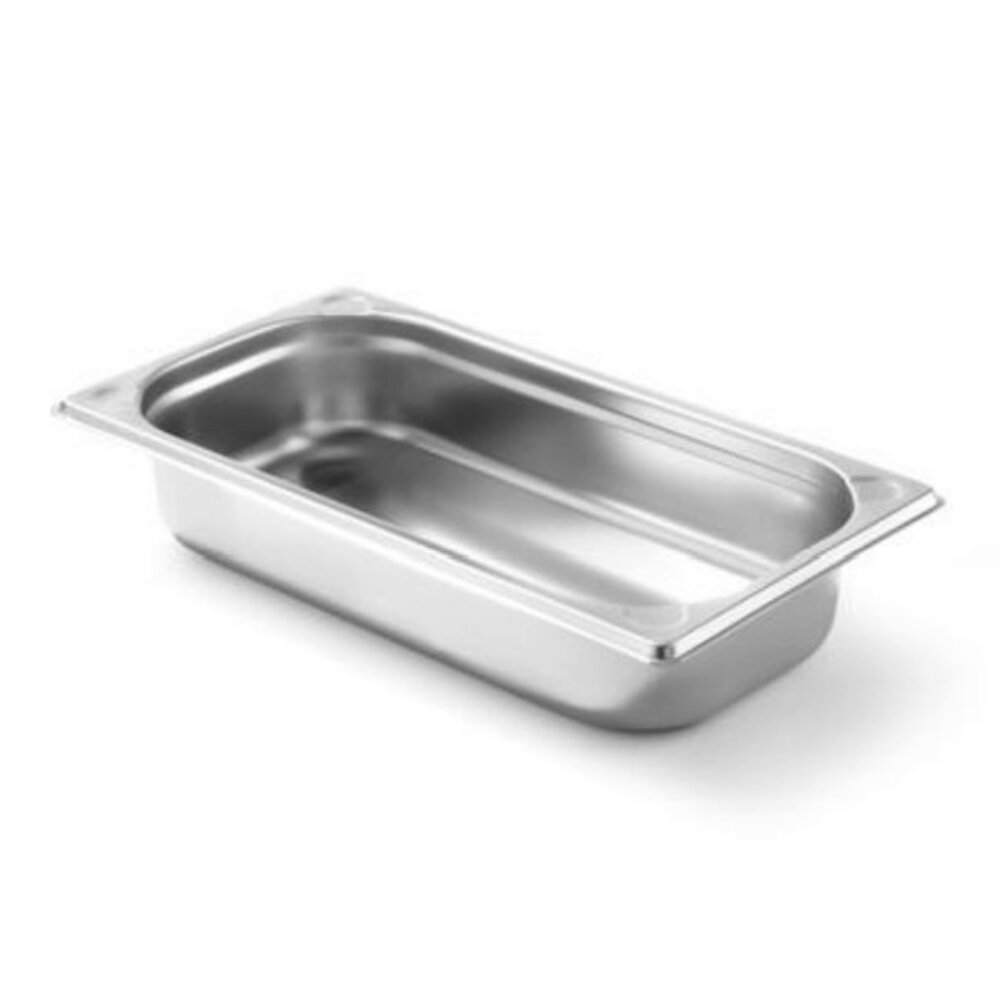 Hendi Gn-bak | Kitchenline | Rvs | 1/3 GN | Hoogte 65mm | 325x176x65(h)mm